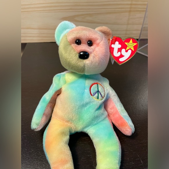 Peace - 1996 Bear Ty Beanie Babies // 3/$38 - Picture 6 of 8